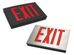 Cast Aluminum Exit Signs