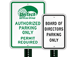 Custom Vertical Signs