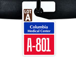 Large Numbered Parking Permits
