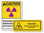 Radiation Labels & Stickers