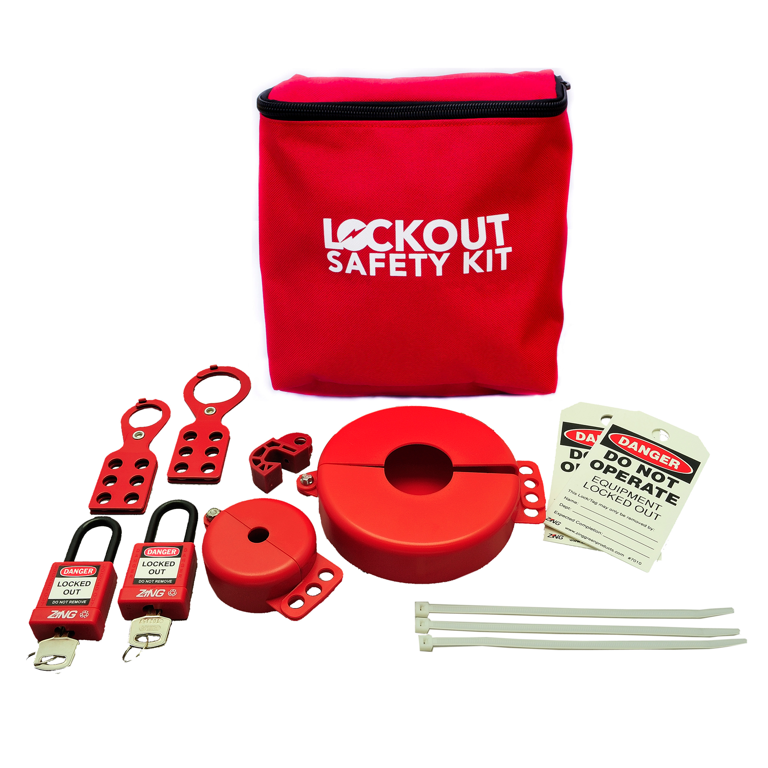 Valve Lockout Kit Tags, SKU: AB-0052