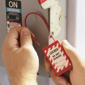 STOPOUT Tamper-Evident Disposable Padlock Seal Labels, SKU: K-0671
