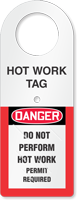Hot Work Status Tag Holder