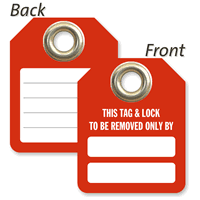 Tag & Lock To Be Removed Micro Tag