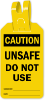 Unsafe Do Not Use Self Locking Tag